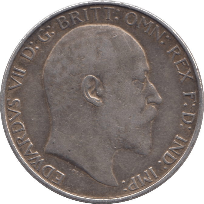 1907 FLORIN ( VF ) - FLORIN - Cambridgeshire Coins