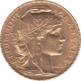 1907 GOLD 20 FRANCS FRANCE - Gold World Coins - Cambridgeshire Coins