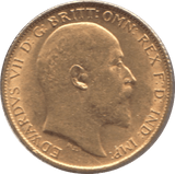 1907 GOLD HALF SOVEREIGN ( AUNC ) - Half Sovereign - Cambridgeshire Coins