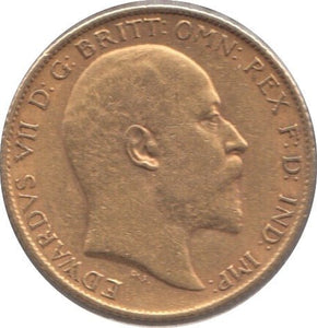 1907 GOLD HALF SOVEREIGN ( EF ) - Half Sovereign - Cambridgeshire Coins