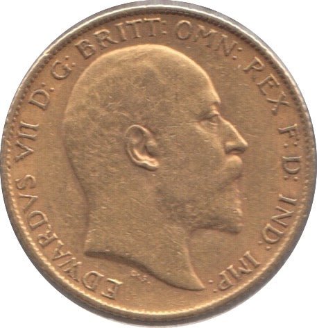 1907 GOLD HALF SOVEREIGN ( EF ) - Half Sovereign - Cambridgeshire Coins