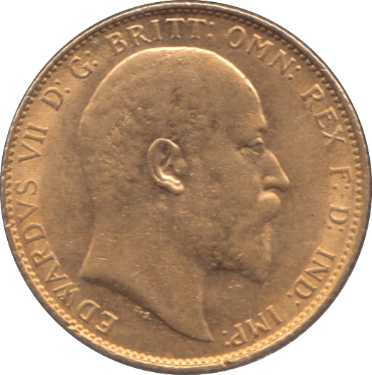 1907 GOLD SOVEREIGN ( AUNC ) - Sovereign - Cambridgeshire Coins