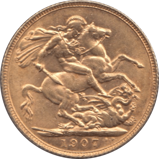 1907 GOLD SOVEREIGN ( EF ) I - Sovereign - Cambridgeshire Coins