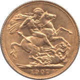 1907 GOLD SOVEREIGN ( EF ) I - Sovereign - Cambridgeshire Coins