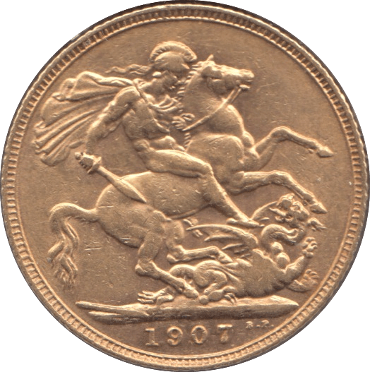 1907 GOLD SOVEREIGN ( EF ) - Sovereign - Cambridgeshire Coins