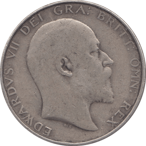 1907 HALFCROWN ( FINE ) - Halfcrown - Cambridgeshire Coins