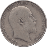 1907 HALFCROWN ( FINE ) - Halfcrown - Cambridgeshire Coins