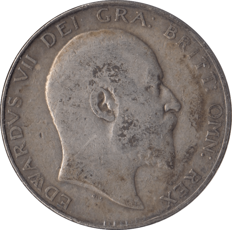 1907 HALFCROWN ( FINE ) - Halfcrown - Cambridgeshire Coins