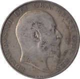 1907 HALFCROWN ( FINE ) - Halfcrown - Cambridgeshire Coins