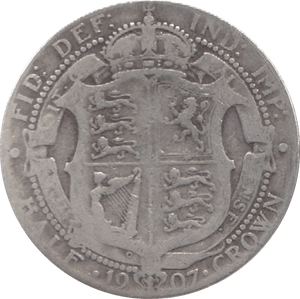 1907 HALFCROWN ( NF ) 1 - Halfcrown - Cambridgeshire Coins