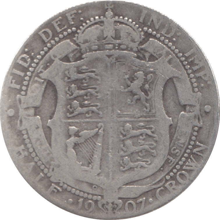 1907 HALFCROWN ( NF ) 1 - Halfcrown - Cambridgeshire Coins