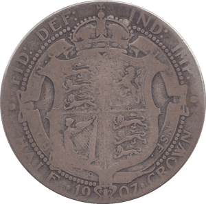 1907 HALFCROWN ( NF ) 2 - Halfcrown - Cambridgeshire Coins