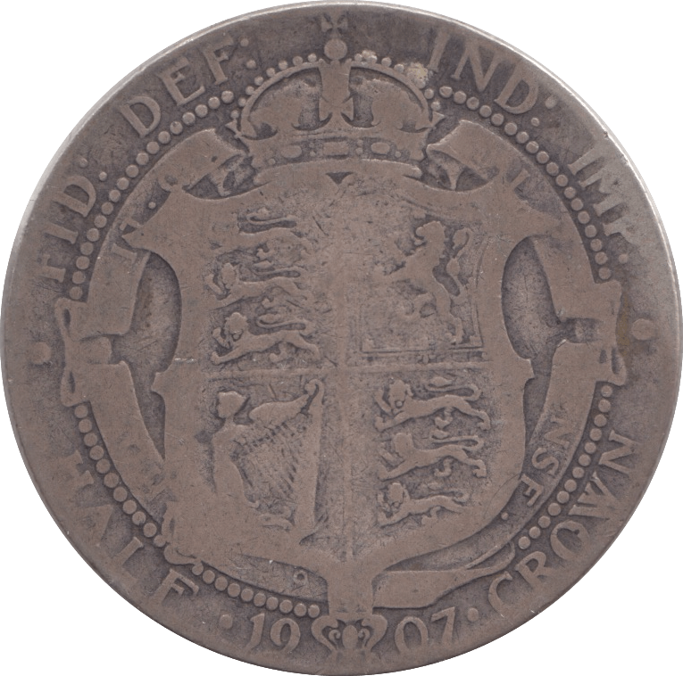 1907 HALFCROWN ( NF ) 2 - Halfcrown - Cambridgeshire Coins