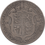 1907 HALFCROWN ( NF ) - Halfcrown - Cambridgeshire Coins