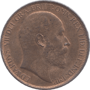1907 HALFPENNY ( UNC ) - HALFPENNY - Cambridgeshire Coins