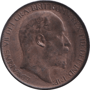1907 HALFPENNY ( UNC ) - Halfpenny - Cambridgeshire Coins
