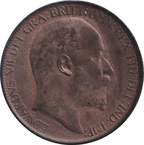 1907 HALFPENNY ( UNC ) - Halfpenny - Cambridgeshire Coins