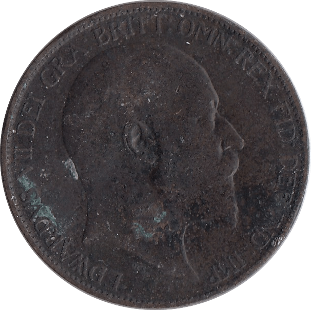 1907 HALFPENNY ( VF ) 5 - HALFPENNY - Cambridgeshire Coins