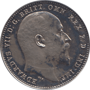 1907 MAUNDY FOURPENCE ( UNC ) - Maundy Coins - Cambridgeshire Coins