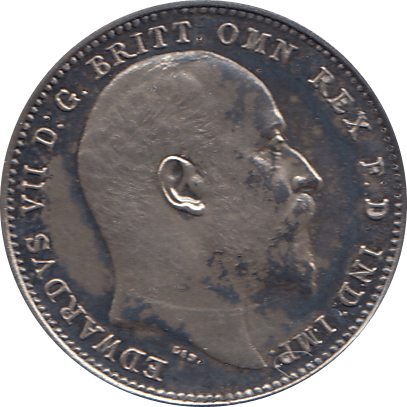 1907 MAUNDY FOURPENCE ( UNC ) - Maundy Coins - Cambridgeshire Coins