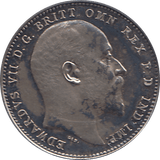 1907 MAUNDY FOURPENCE ( UNC ) - Maundy Coins - Cambridgeshire Coins