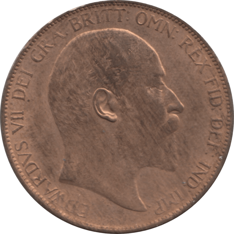 1907 PENNY 2 ( UNC ) 7A - Penny - Cambridgeshire Coins