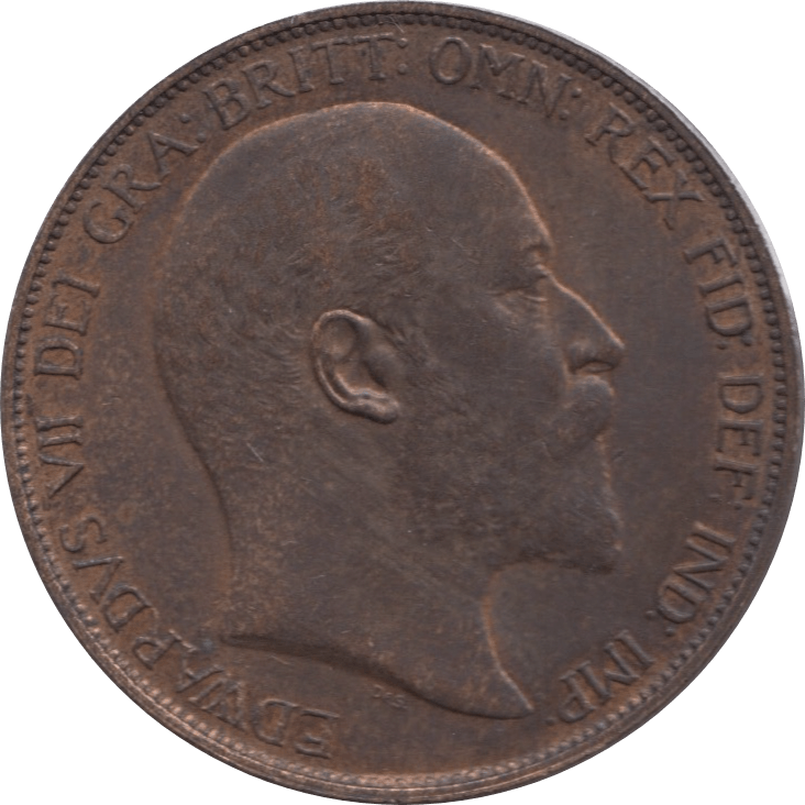 1907 PENNY ( AUNC ) - Penny - Cambridgeshire Coins