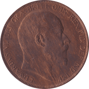 1907 PENNY ( UNC ) - Penny - Cambridgeshire Coins