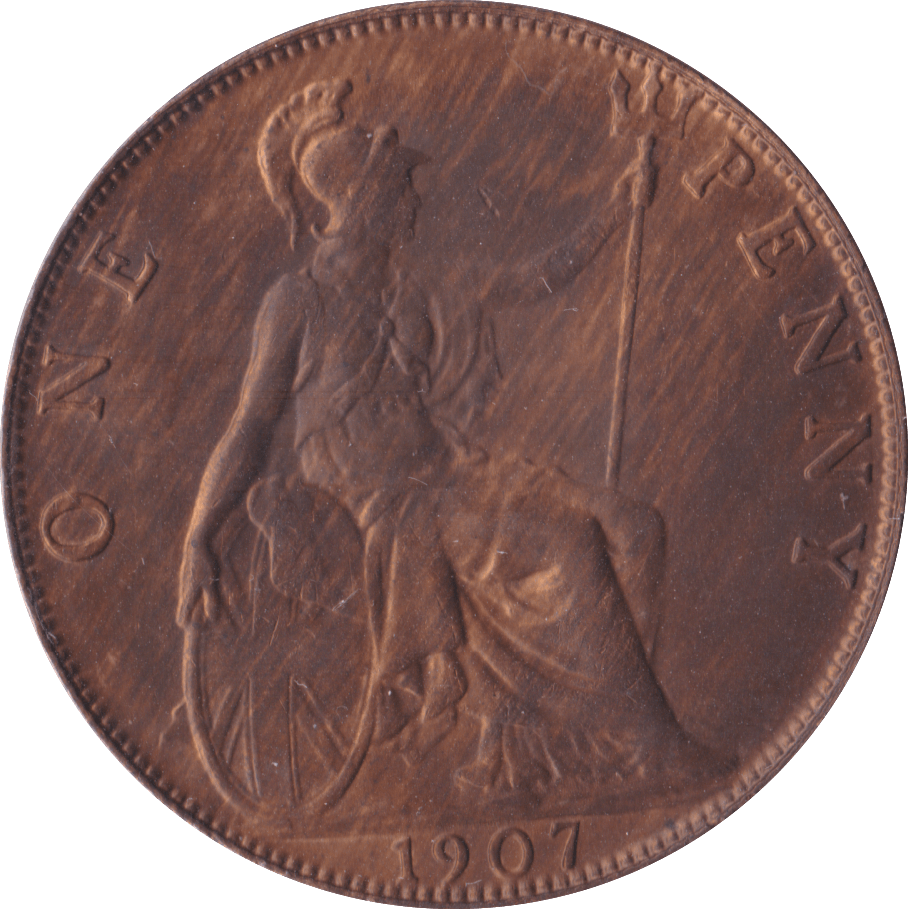1907 PENNY ( UNC ) - Penny - Cambridgeshire Coins
