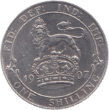 1907 SHILLING ( GVF ) 9 - Shilling - Cambridgeshire Coins