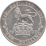 1907 SHILLING ( GVF ) - Shilling - Cambridgeshire Coins
