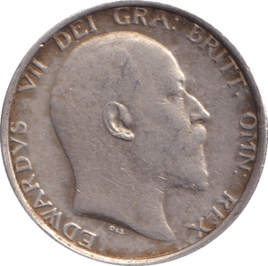 1907 SHILLING ( GVF ) - Shilling - Cambridgeshire Coins