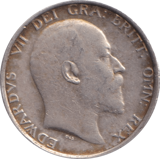 1907 SHILLING ( GVF ) - Shilling - Cambridgeshire Coins