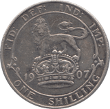 1907 SHILLING ( GVF ) - Shilling - Cambridgeshire Coins