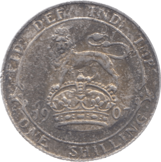 1907 SHILLING ( VF ) 9 - Shilling - Cambridgeshire Coins