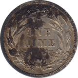 1907 SILVER DIME USA - SILVER WORLD COINS - Cambridgeshire Coins