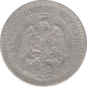 1907 SILVER MEXICO 20 CENTAVOS - SILVER WORLD COINS - Cambridgeshire Coins