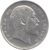 1907 SILVER ONE RUPEE INDIA - WORLD SILVER COINS - Cambridgeshire Coins