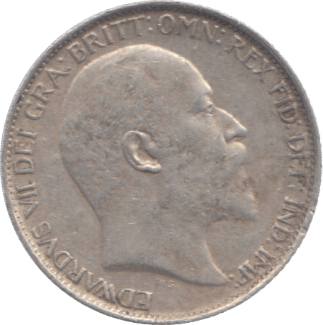 1907 SIXPENCE ( EF ) B - Sixpence - Cambridgeshire Coins