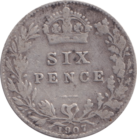 1907 SIXPENCE ( FINE ) - Sixpence - Cambridgeshire Coins