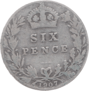 1907 SIXPENCE ( NF ) 6 - Sixpence - Cambridgeshire Coins