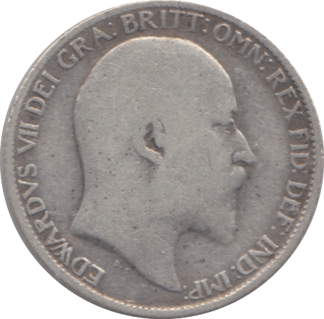 1907 SIXPENCE ( NF ) - Sixpence - Cambridgeshire Coins