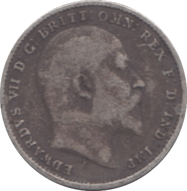 1907 THREEPENCE ( FINE ) - Threepence - Cambridgeshire Coins