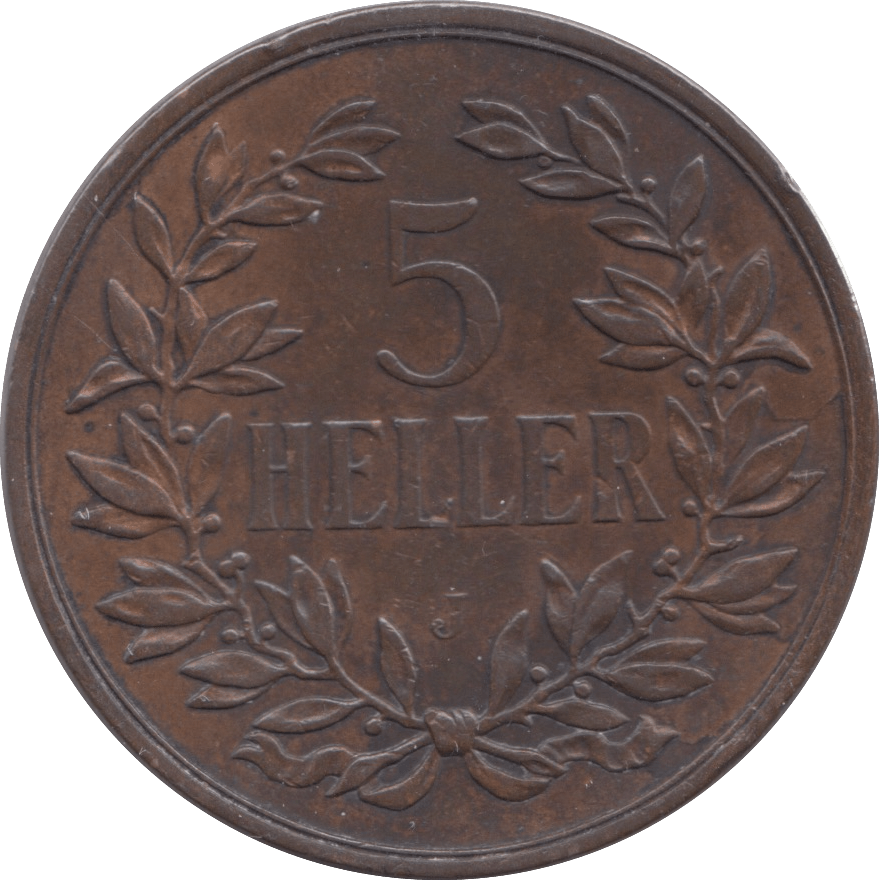 1908 1 HELLER GERMAN EAST AFRICA - WORLD COINS - Cambridgeshire Coins