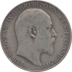 1908 FLORIN ( FINE ) 9 - Florin - Cambridgeshire Coins