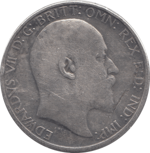 1908 FLORIN ( FINE ) - Florin - Cambridgeshire Coins