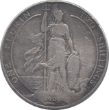 1908 FLORIN ( FINE ) - Florin - Cambridgeshire Coins