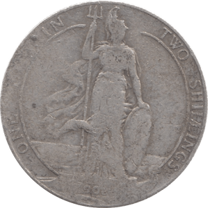 1908 FLORIN ( NF ) 11 - Florin - Cambridgeshire Coins