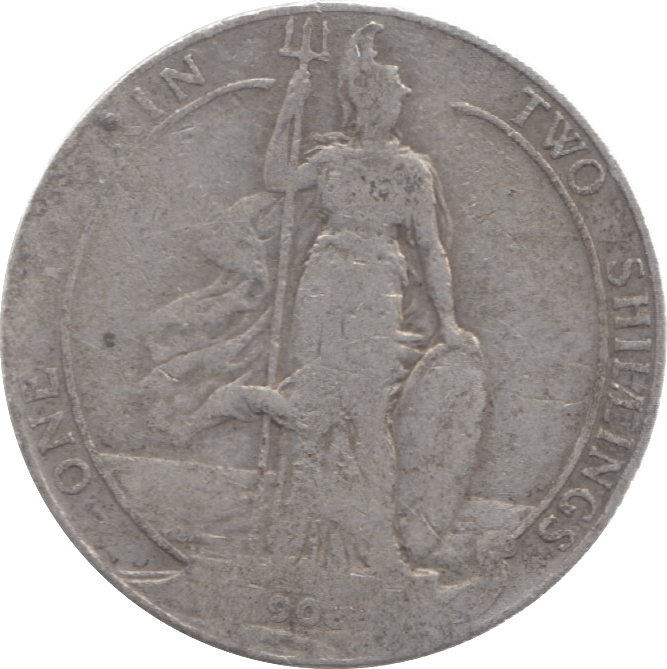 1908 FLORIN ( NF ) 11 - Florin - Cambridgeshire Coins