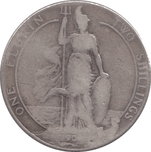 1908 FLORIN ( NF ) - FLORIN - Cambridgeshire Coins